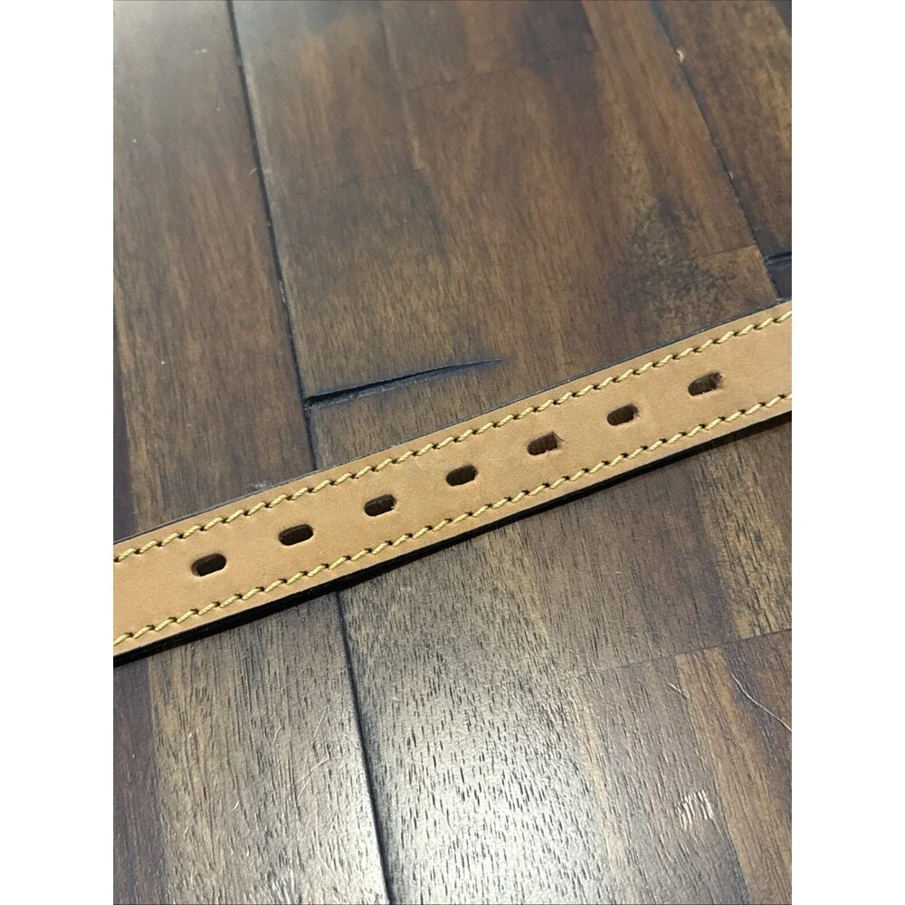 Vintage Chambers Belt Co. Kids Western Belt - Handcrafted Leather - Size S 19-21